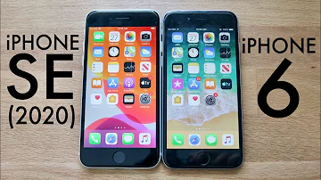 What is the difference between the iPhone 6S and iPhone SE?