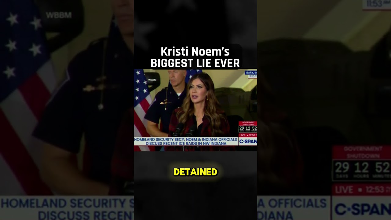 Kristi Noem's BIGGEST LIE EVER
