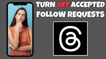 How To Turn Off "Accepted Follow Requests" Notifications On Threads | Threads App Tutorial
