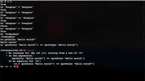 Insertion Sort algorithm in Haskell