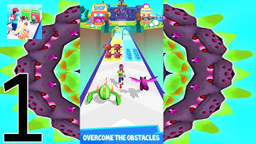 Monster Pocket: Run & Building Gameplay Levels 1-4 (Android)