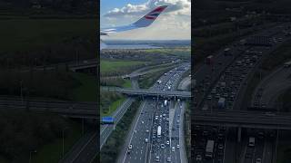 Airbus A350-1000 landing in London Heathrow ( LHR) British Airways /  terminal 5