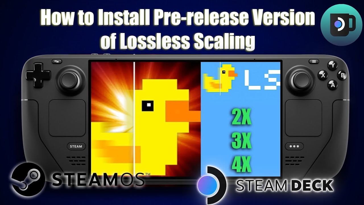 Lossless Scaling Install Pre-Release Version on Steam Deck - YouTube