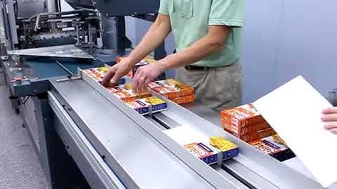 Heat Seal Automatic L-Sealer Shrink Wrapping 3-Packs with Flighted Infeed | ProPac.com