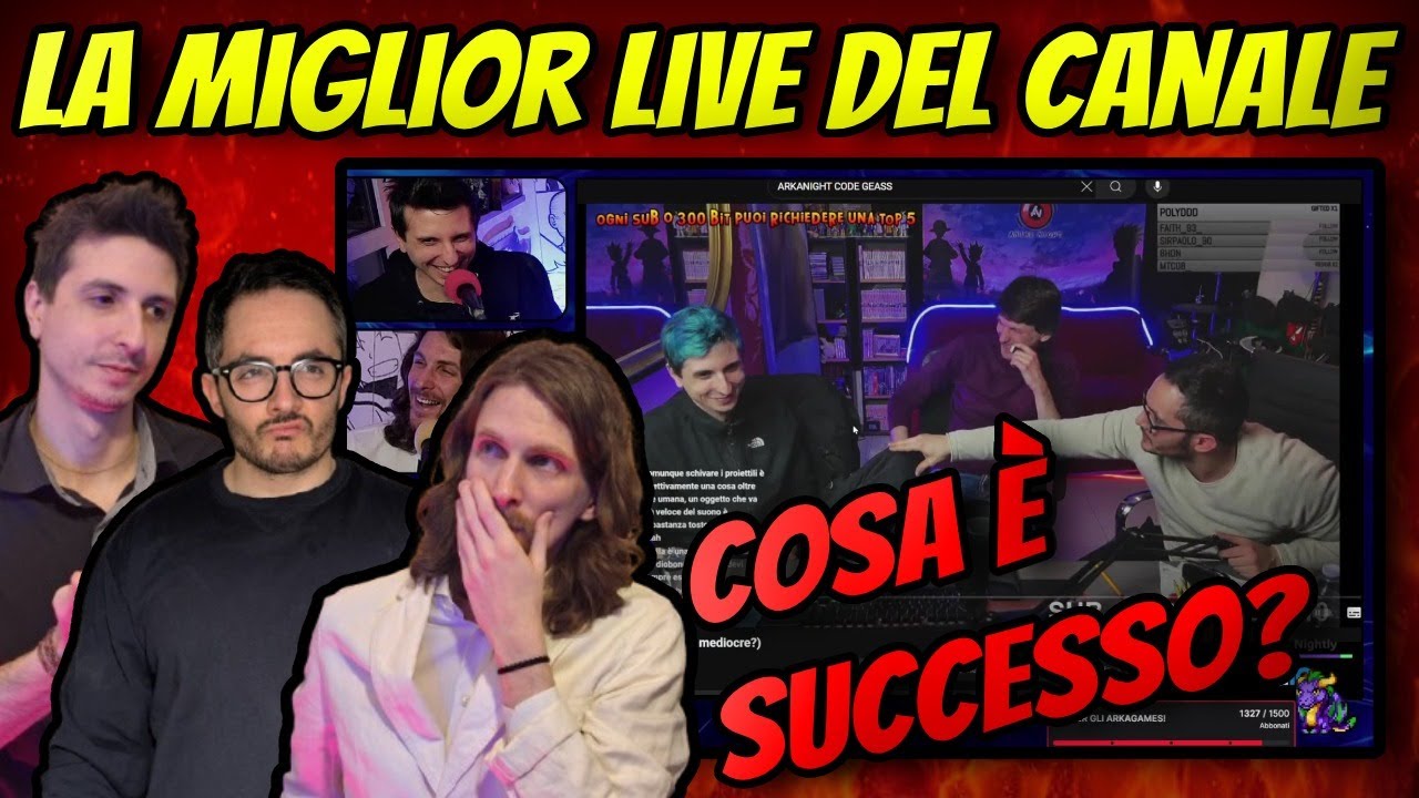 UWUFUFU SULLA MIGLIOR LIVE DI SEMPRE DI ARKANIGHT! [#1409.2] - YouTube