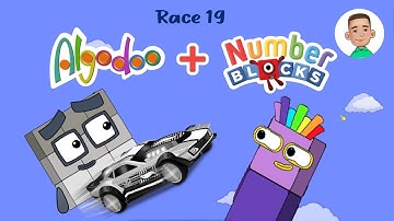 Numberblocks Race 19 in Algodoo