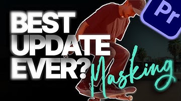 FINALLY!! - ROTOSCOPING now In PREMIERE PRO!! - BEST update yet!