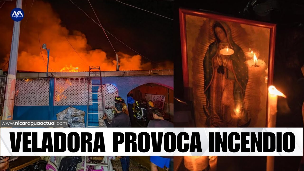 Veladora a la virgen de Guadalupe provoca incendio en tres vivienda en ...