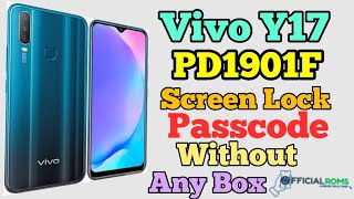 Vivo Y17 Screen lock Remove Passcode Reset without Dongle 2020 (MRT 3.19)