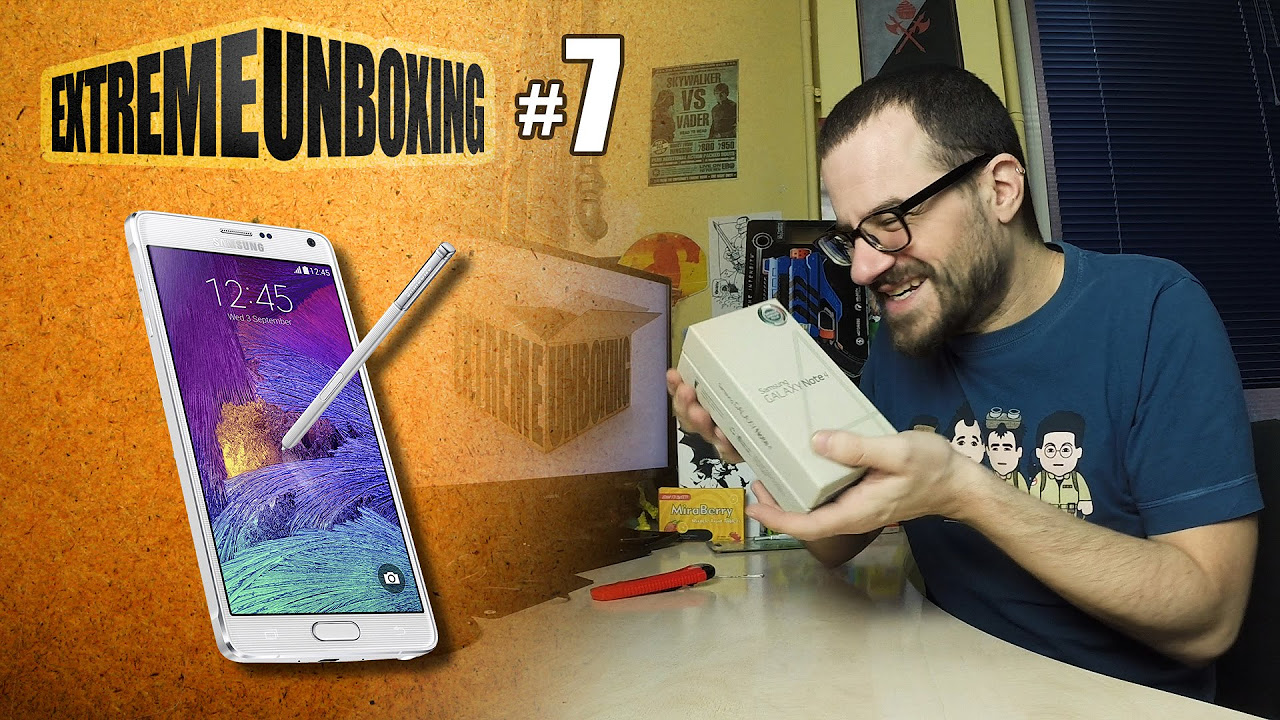 New Samsung Galaxy Note 4 - Extreme Unboxing - 07