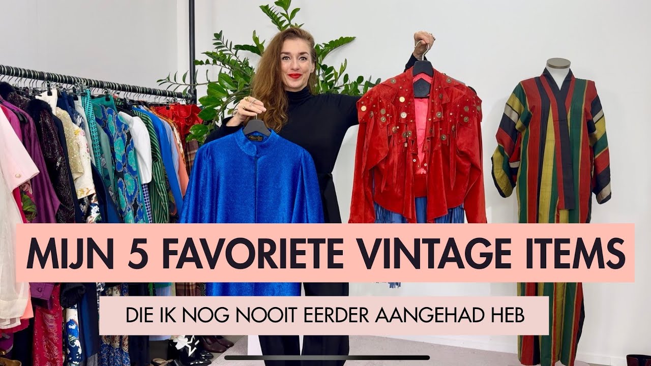 We Stylen 5 Van Mijn Favoriete Vintage Items Die Ik Nog Nooit Gedragen Heb