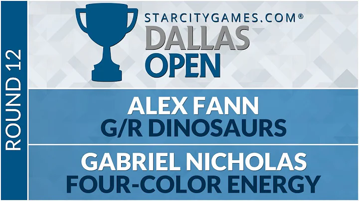 SCGDFW - Round 12 - Alex Fann vs Gabriel Nicholas