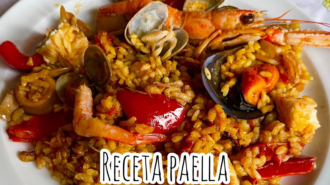 Receta PAELLA DE MARISCO. Fácil y muy rica. YouTube