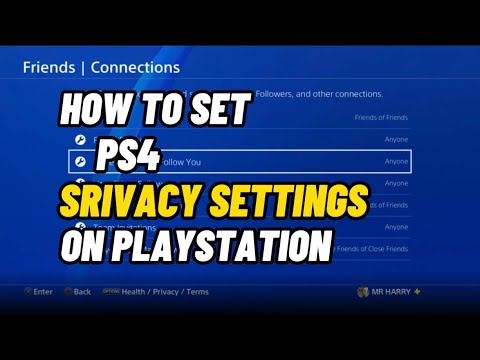 Ydmyghed Rodeo underholdning How To Change PS4 Privacy Settings On PlayStation New - YouTube