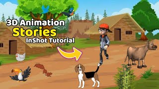 How to make Animated Story Videos in InShot | Tutorial in Urdu & Hindi screenshot 5