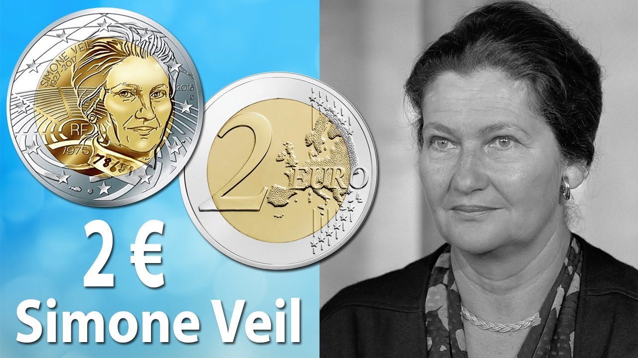 2 Euro Simone Veil Youtube