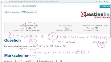 Mathematical Induction with Factorial Notation
