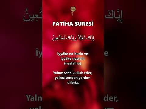 Fatiha Suresi