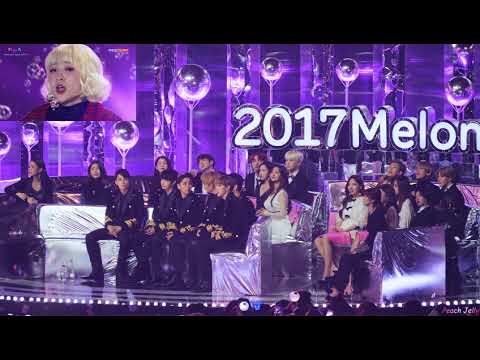 171202 방탄소년단(BTS) - Reaction (56 min.) fancam / 2017 MMA by Peach Jelly