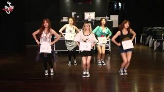 Ladies' Code 'Pretty Pretty' Mirrored Dance Practice