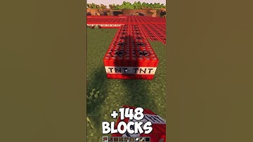 Minecraft Day 41: 1 TNT Block per Sub🤯 (Season 2) #minecraft #shorts