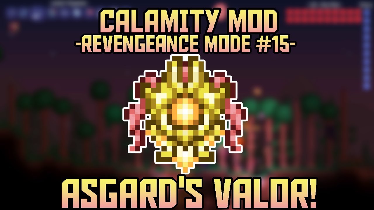 Asgard's Valor! Terraria Revengeance Mode Let's Play Episode 15