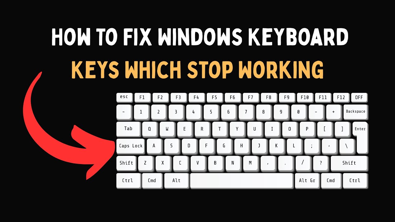 Windows Keybind Probram How To Fix Windows Keyboard Keys Which Stop Working - YouTube