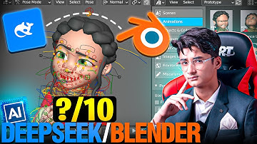 DeepSeek AI Is Changing Blender FOREVER? Really?  | Will AI Replace 3d Artist?