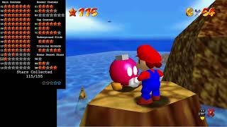 Super Mario 74: Ten Years After playthrough 41: Sea Salt Peaks 1