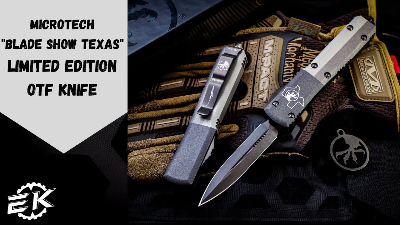 Microtech Ultratech "Blade Show Texas" Limited Edition OTF Knife YouTube