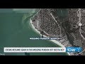 Search resumes for missing person off Siesta Key