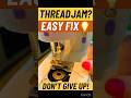 Mini Machine Thread Jam Problem Solve 💡 | Bobbin Thread Fix Easy Trick | #shorts #minimachine #ram