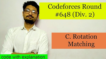 Rotation Matching || Codeforces Round #648 (Div. 2) || C++ SOLUTION