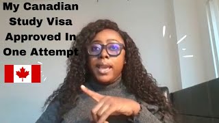 How I got my Canadian 🇨🇦 study Visa Approved In One Attempt | Documents I submitted. by Chiagoziem Ezeigwe 4,099 views 1 year ago 26 minutes