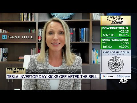 Tesla rally after investor day is unlikely, says sand hill’s brenda vingiello