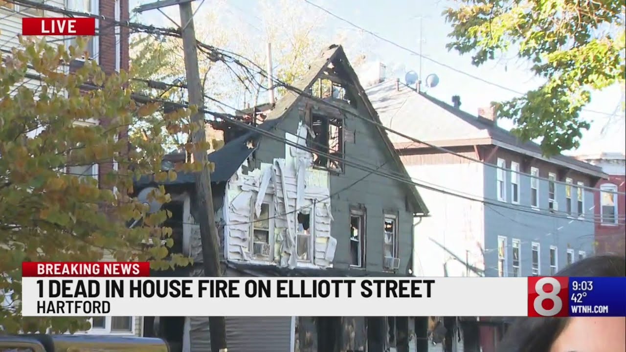 1 person dead, 9 displaced after fire at multifamily home in Hartford ...