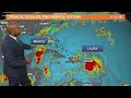 9 a.m. forecast | Tropical Storm Marco and Laura path and models