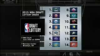 2015 Nba Draft Lottery First Three Picks Announced