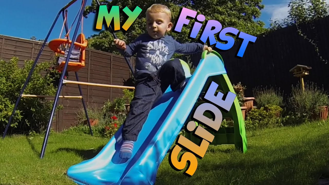 Little tikes My first slide - YouTube
