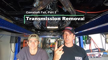 Pontiac V8 Removal,  Part 2: How to remove a Muncie M20/21/22 Transmission and Clutch