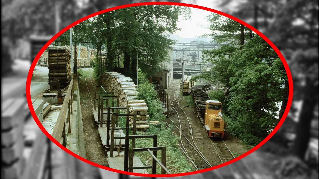 Feld  und Lorenbahn Papierfabrik Grünhainichen (in der Papierfabrik zu DDR Zeiten und im Flöhatal)