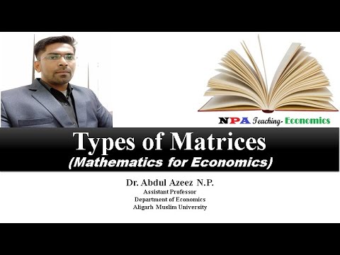 Types of Matrix/