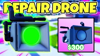 New EXCLUSIVE *CAMERA REPAIR DRONE* Showcase In Toilet Tower Defense (EP 57 PART 2) Roblox