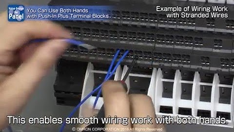 Efficient And Easy Wiring