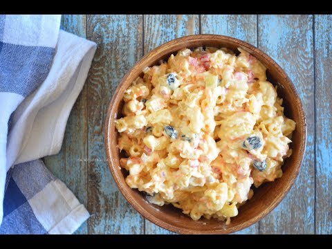 Filipino Chicken Macaroni Salad (Recipe #10)