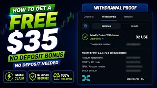 How to Get a FREE $35 No Deposit Bonus Forex in 2026 | no deposit needed  screenshot 5