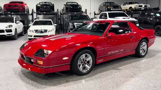 ONLY 4,300 MILES - 1986 Chevrolet Camaro IROC-Z