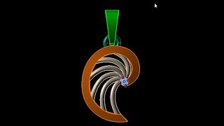 beautiful pendent for jewellery design rhino cad matrix gemvision part 1 11 12 17