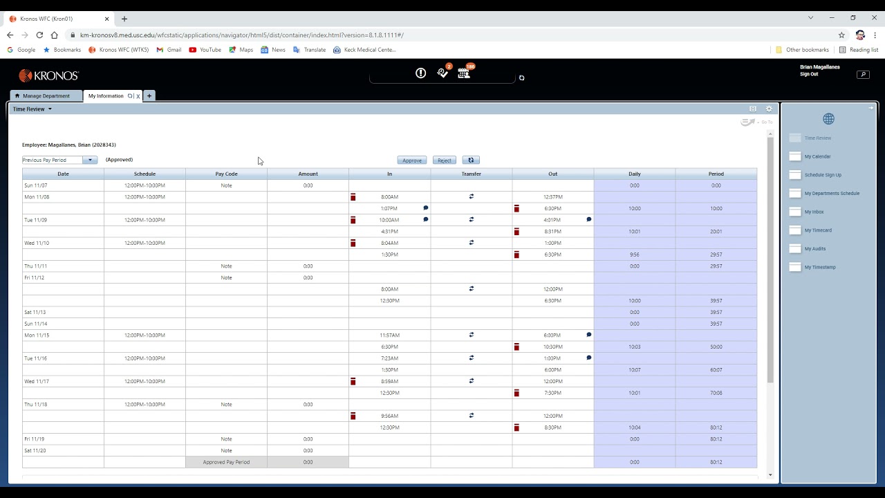 Timecard Approval How To Approve Your Timecard YouTube Timecard Approval How To Approve Your Timecard YouTube
