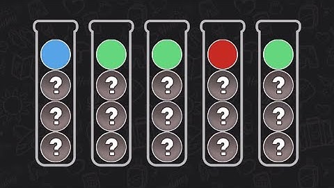 Ball Sort Puzzle Level 26 Solution